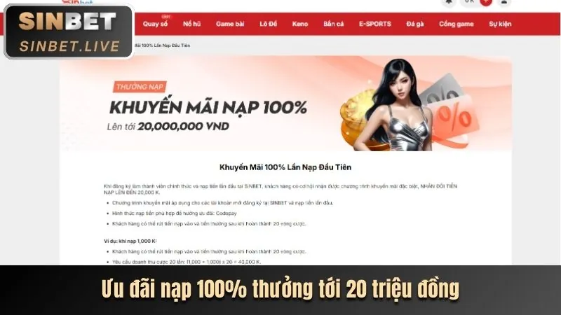 Thưởng nạp lại hàng ngày Vin777vin Nổ Hũ